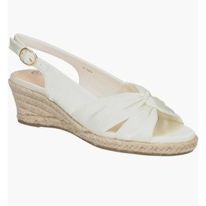 New Bella Vita Kimora Espadrille Wedge Sandals